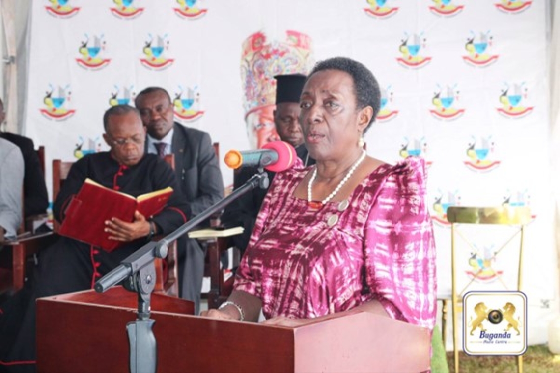 Nalinnya Sarah Kagere delivering the message from the King Image